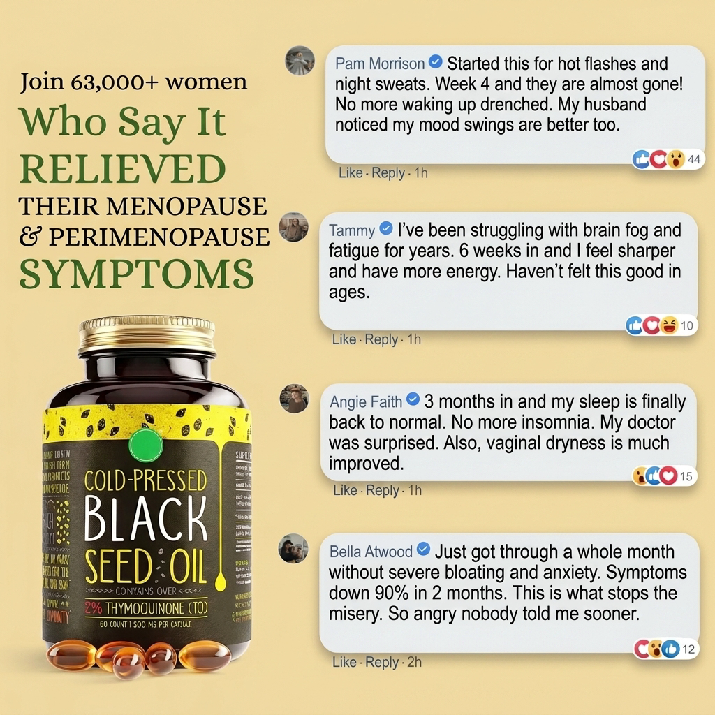 Black Seed Oil Menopause Formula