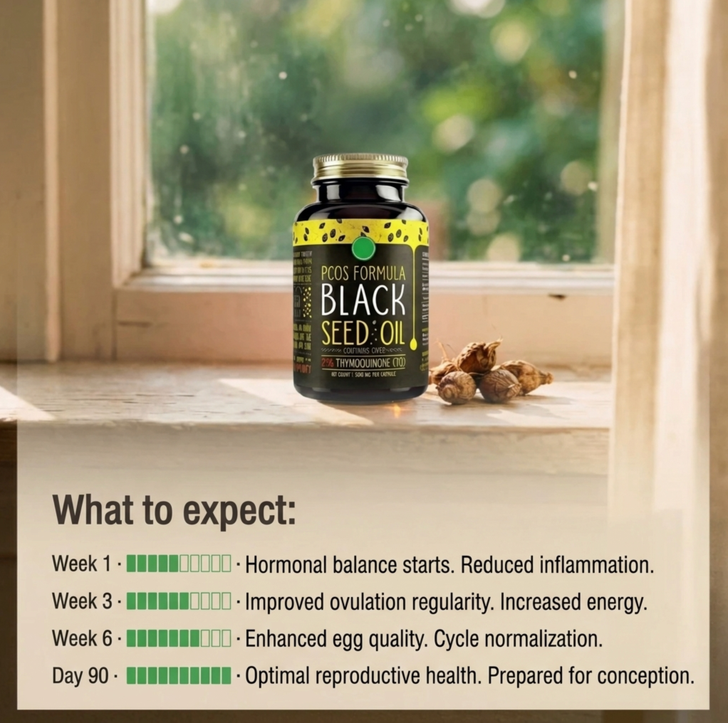 Black Seed Oil Infertility Formula