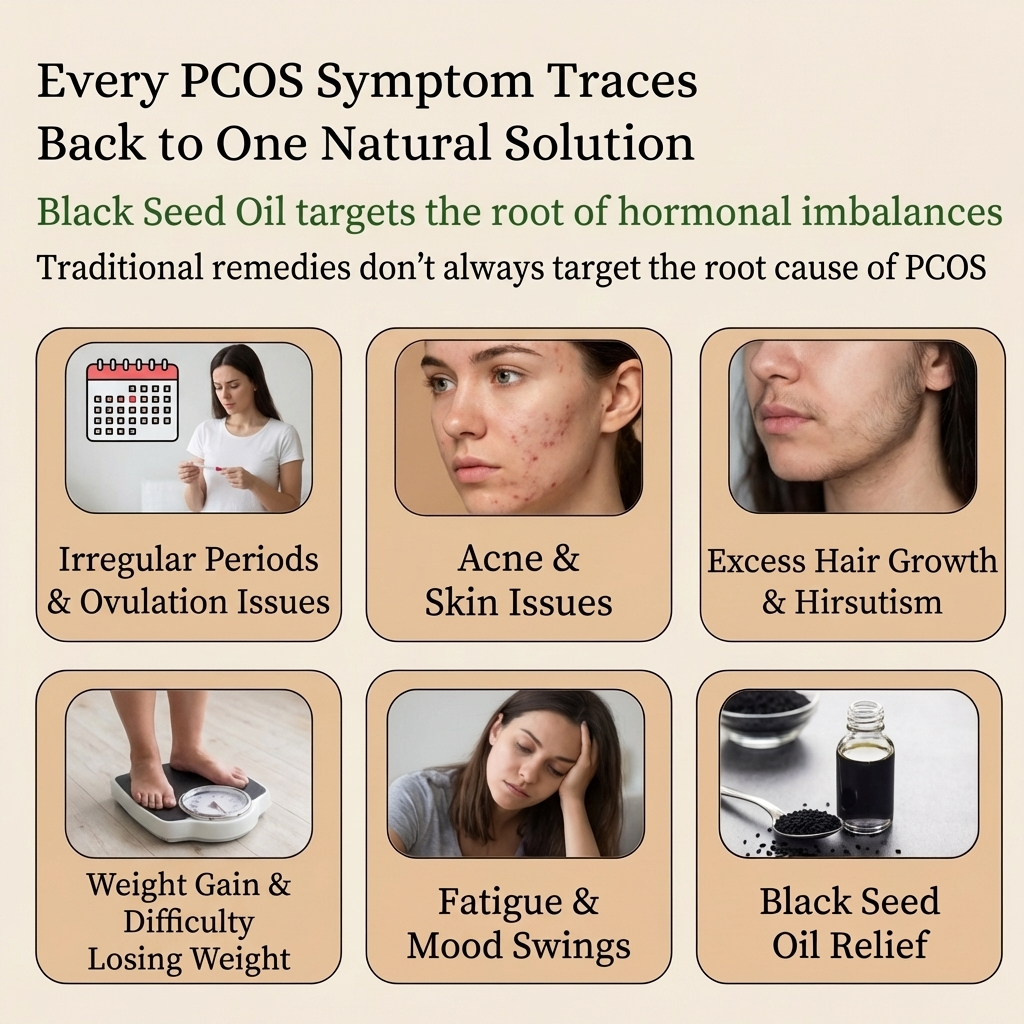 Black Seed Oil PCOS Formula
