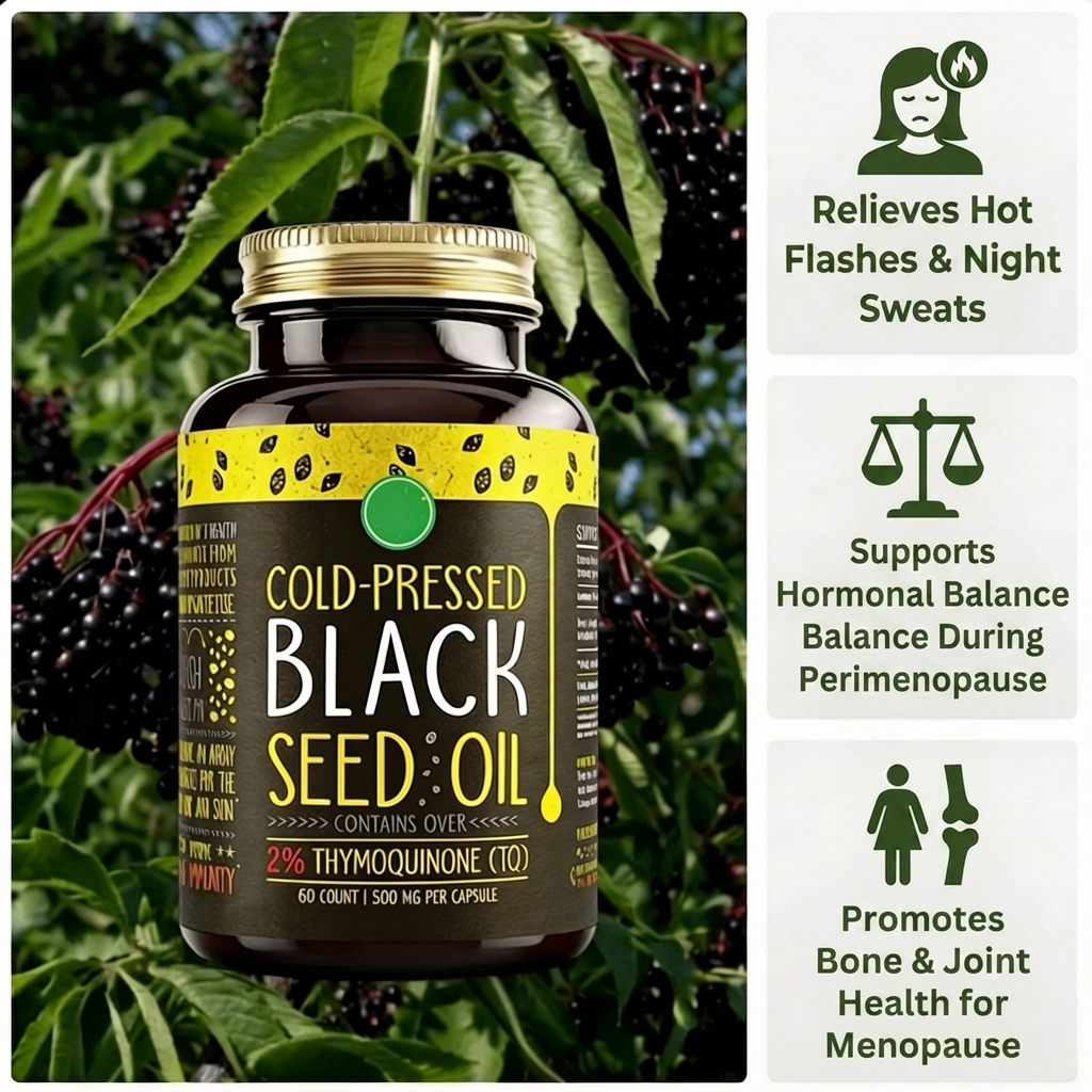 Black Seed Oil Menopause Formula