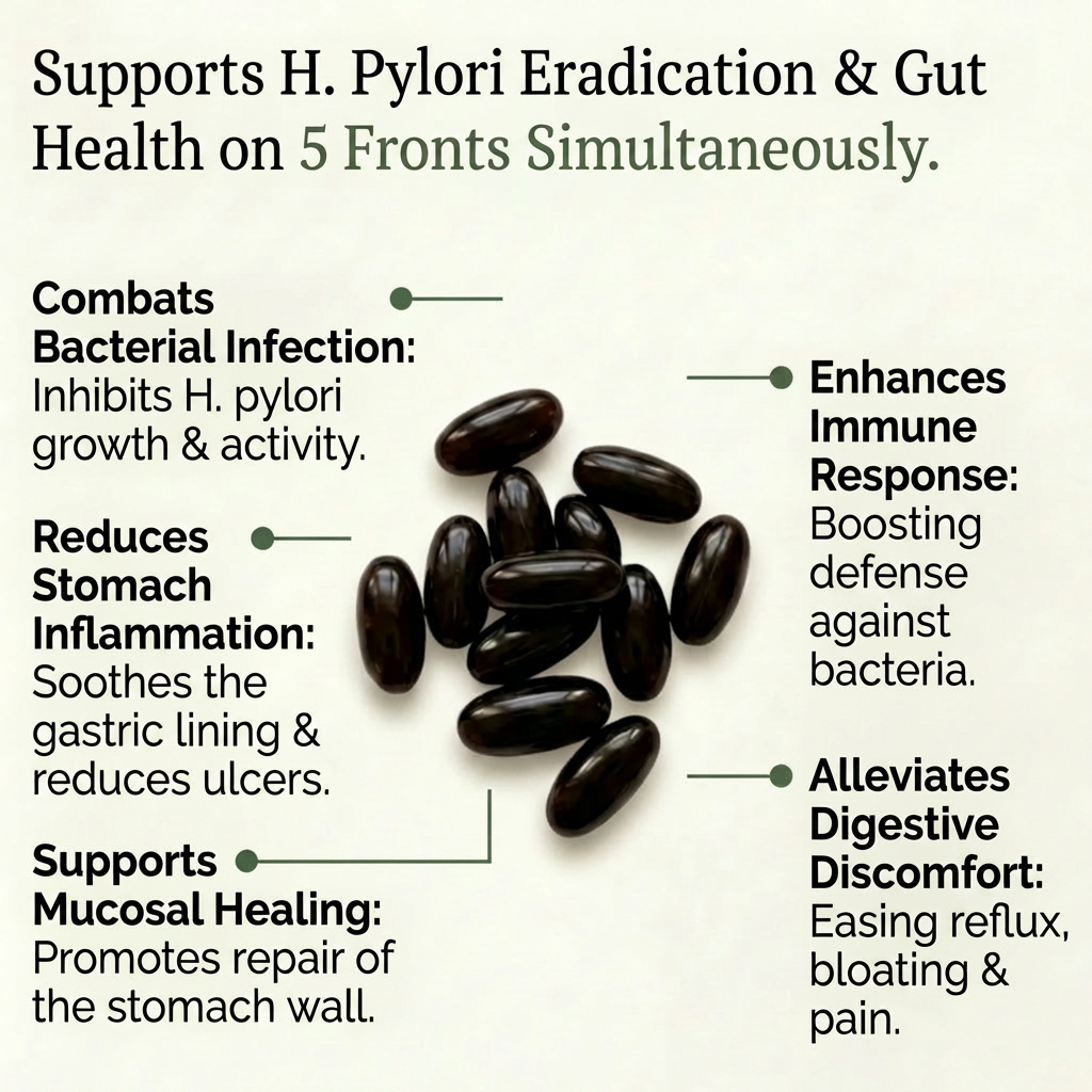 Black Seed Oil H Pylori