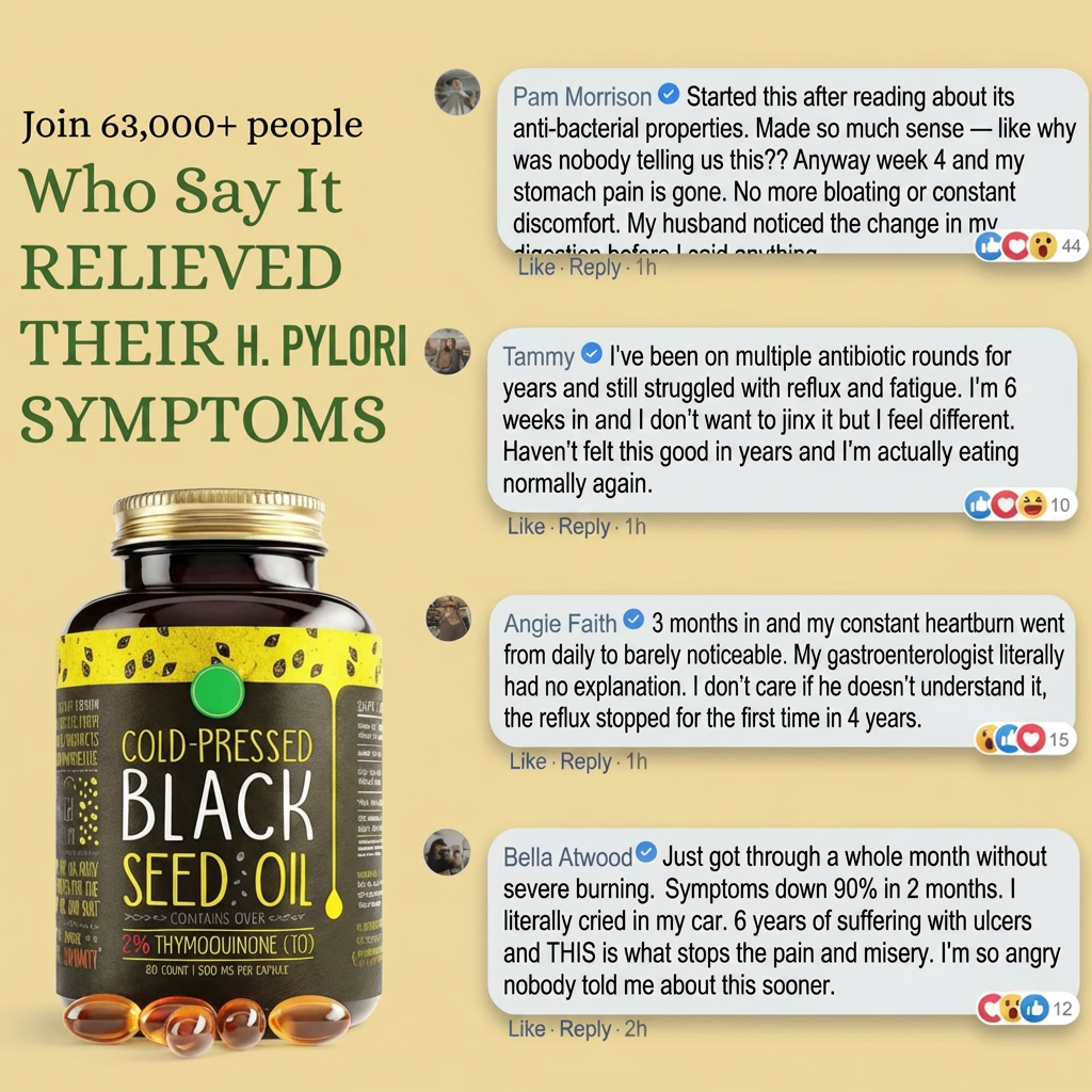 Black Seed Oil H Pylori