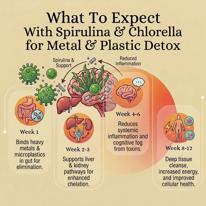 Spirulina & Chlorella: Detox