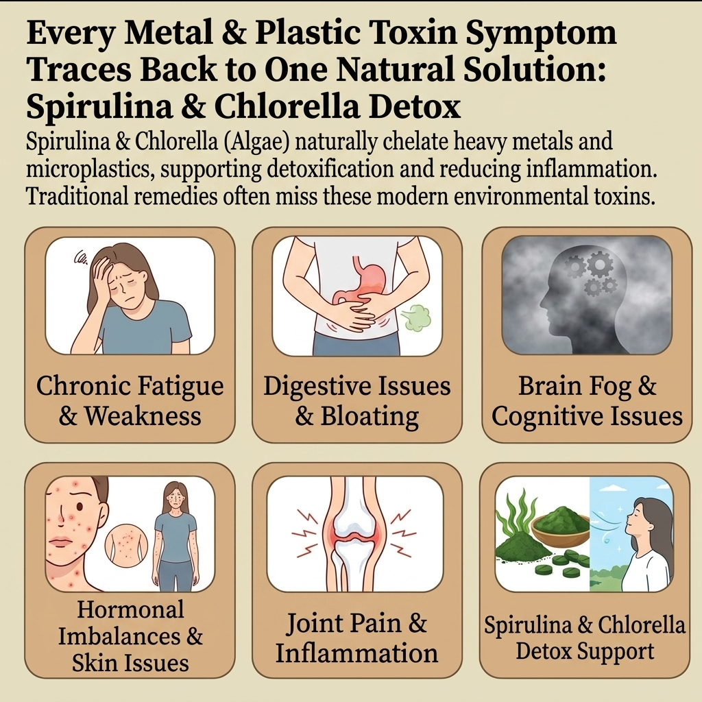 Spirulina & Chlorella: Detox
