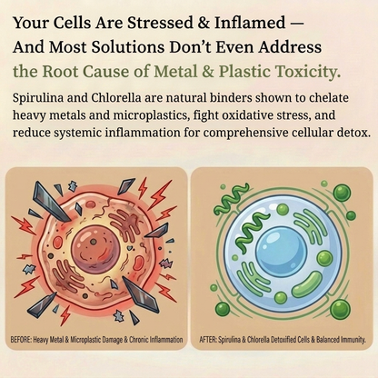 Spirulina & Chlorella: Detox