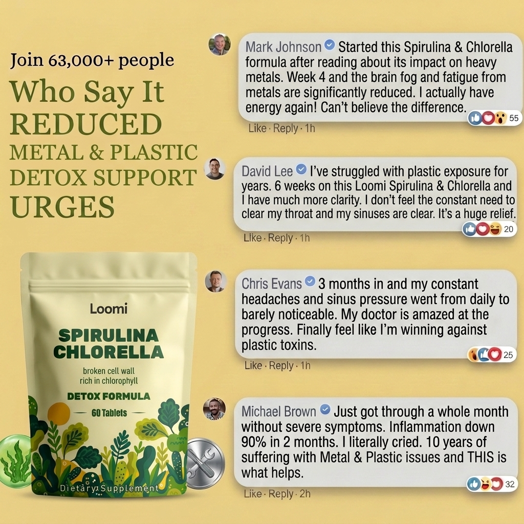 Spirulina & Chlorella: Detox