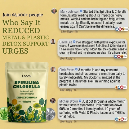 Spirulina & Chlorella: Detox