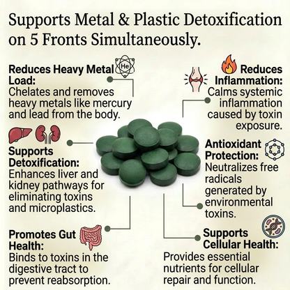 Spirulina & Chlorella: Detox