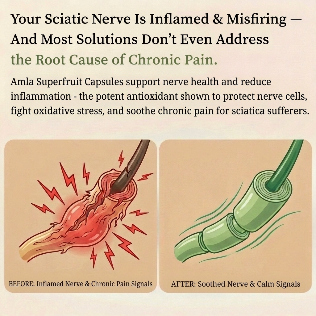 Amla Capsules - Sciatica / Chronic Nerve Pain