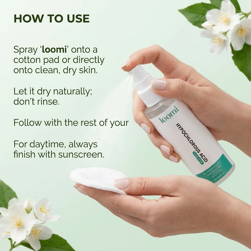 Hypochlorous Acid for Acne