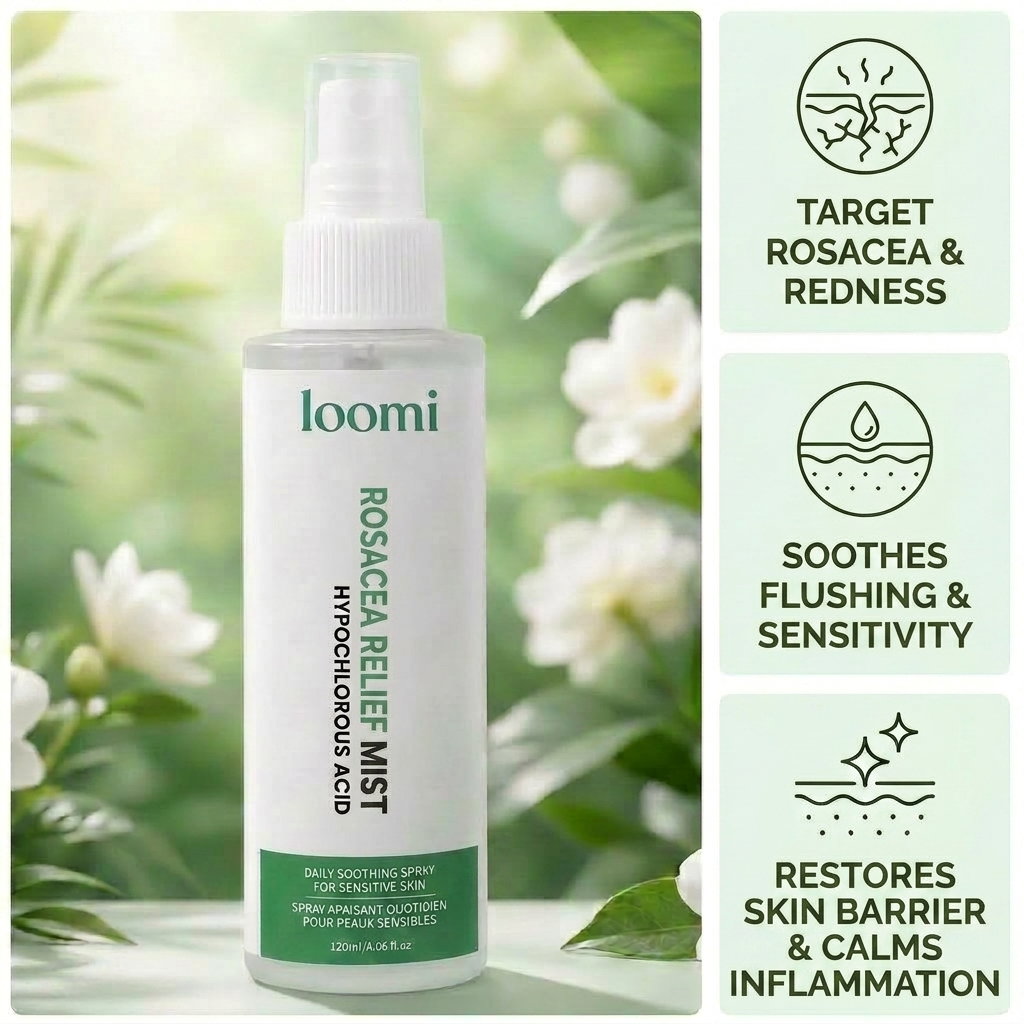 Hypochlorous Acid for Rosacea