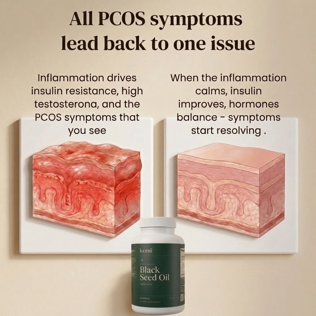 Black Seed Oil PCOS Formula