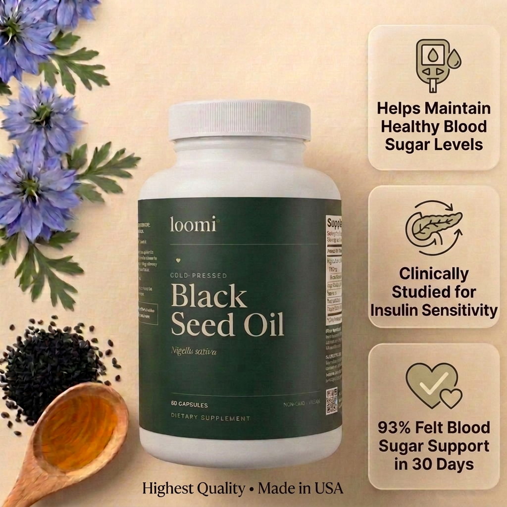 Black Seed Oil Blood Sugar Formula