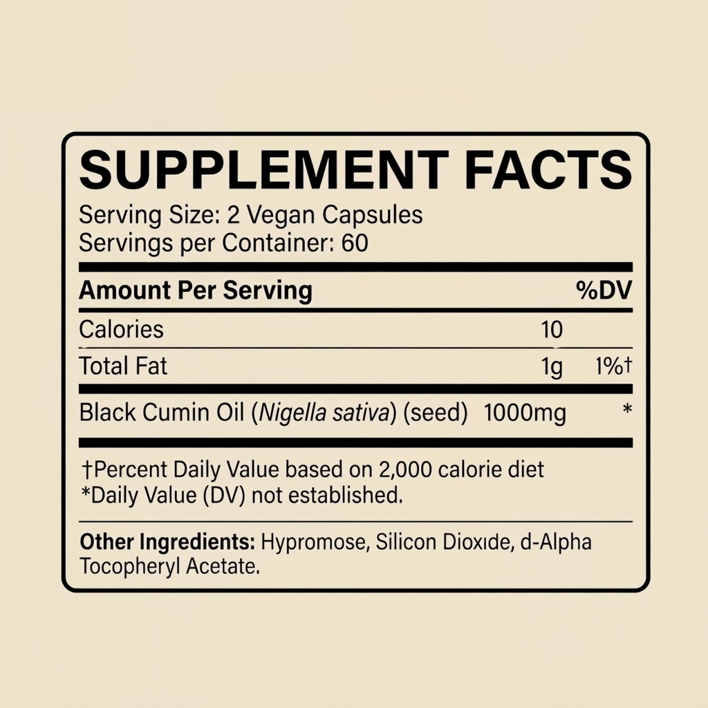Black Seed Oil Sleeping Formula