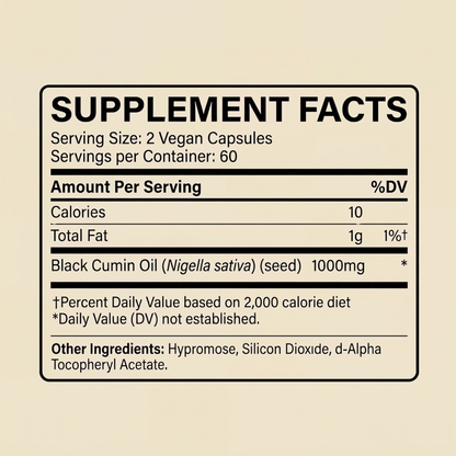 Black Seed Oil Sleeping Formula